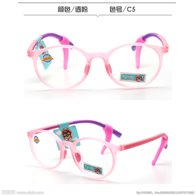 眼鏡產品色號標注模板圖片
